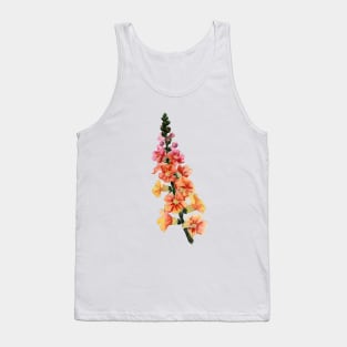 Hand Painted Flower Tank Top